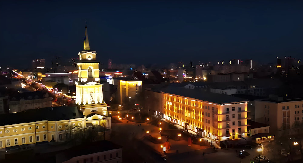 В центре Перми подсветка появится на 19 домах на улице Ленина