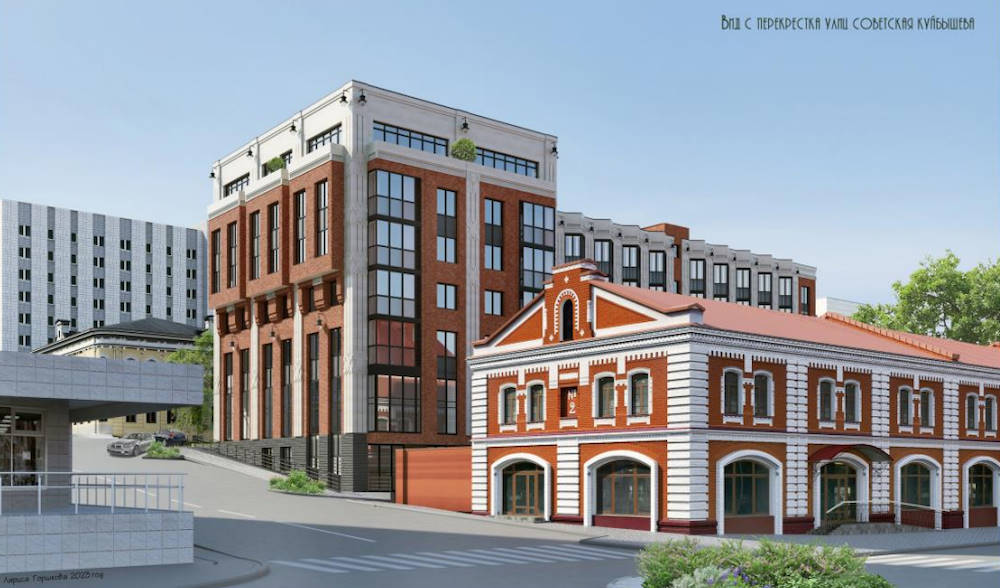 В историческом центре Перми планируется строительство 6-этажного дома