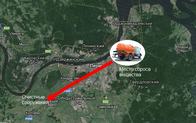 Карта осадков оверята