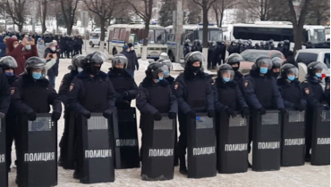 В Перми полиция блокировала шествие оппозиции