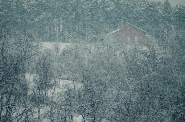 В Пермском крае 10 марта прошел самый сильный за два года снегопад 