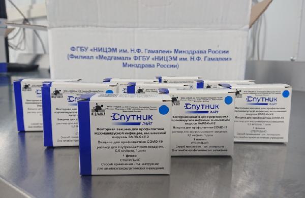 В Пермский край поступило более 70 тысяч доз вакцины «Спутник Лайт»