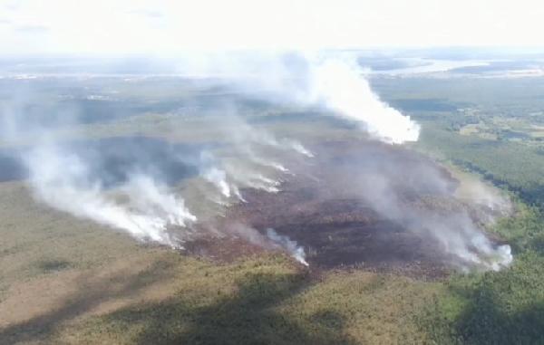 Сегодня днем удалось локализовать лесной пожар в Краснокамском районе