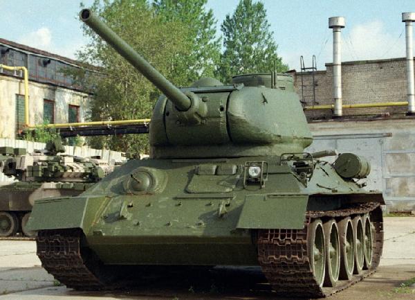 В майском параде Победы в Перми примет участие легендарный танк Т-34