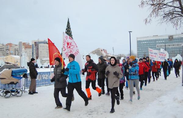 1 января в Перми вновь пройдет новогодняя трезвая пробежка