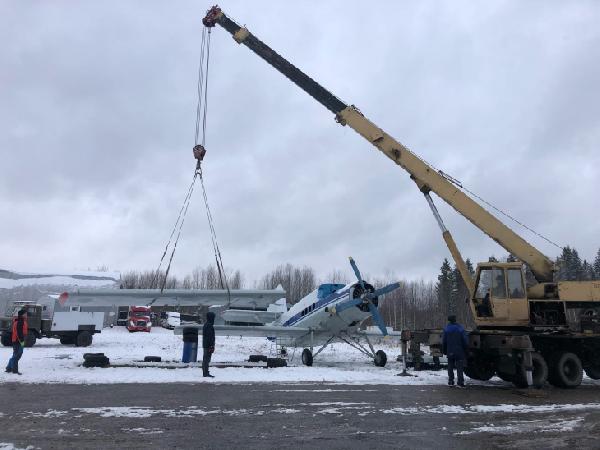 В Пермском крае активисты восстановили сгоревший самолет Ан-2