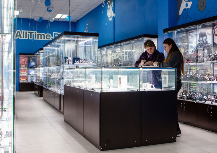 В Пермь заходит федеральная сеть магазинов часов и украшений AllTime