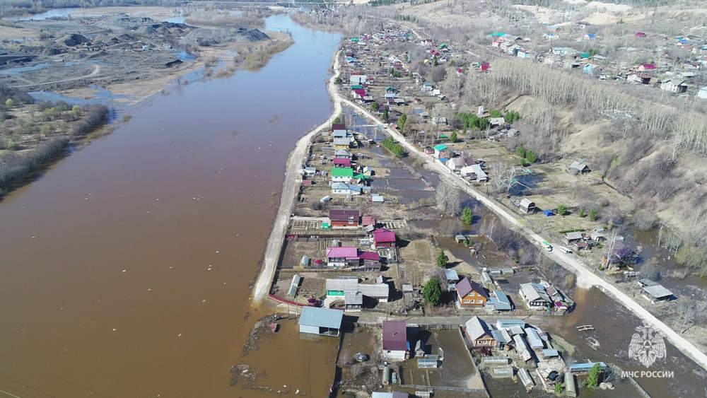 В Пермском крае подтоплено 38 приусадебных участков