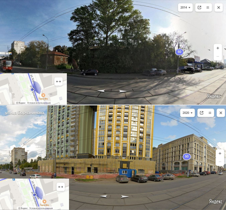 Житель Перми Александр Артемов несколько лет увлекается фотосравнениями города. Для проекции в стиле «было-стало» Александр берет не только архивные снимки города, но и панорамы на Яндекс.Картах. Чаще всего автор выбирает участки в центре города и в районе, в котором проживает - Мотовилихе. Особенно автору интересны те территории, где идет активное строительство домов. Так Александр показывает, как Пермь менялась за последние 10 лет.«Когда я жил в Екатеринбурге, на одном из исторических форумов была поднята тема, как меняется город. В форме игры предложили сфотографировать, как было и как стало в городе, и сравнить. Так и пошло у меня это увлечение», - рассказывает Александр Артемов.В Перми автор живет 7 лет. Как он отметил, за это время город сильно поменялся за счет активного строительства и вырубки деревьев. «Это меня расстраивает. Хотелось, чтобы такая тенденция изменилась в лучшую сторону, и чтобы в городе больше высаживали деревьев», - добавляет Александр.