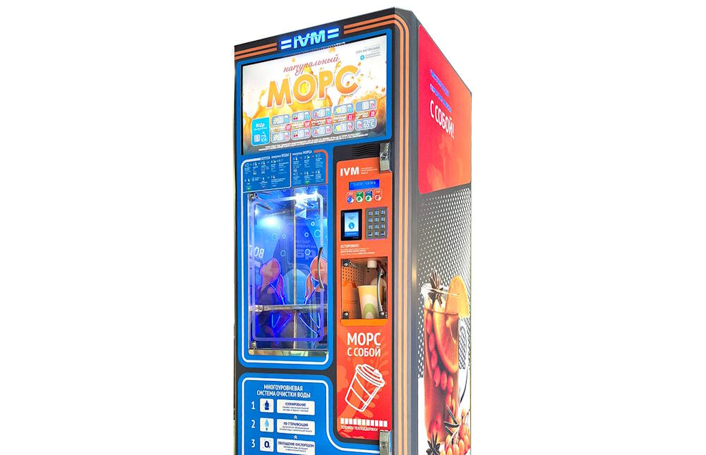 Морс с собой: в Перми начали выпускать морсоматы