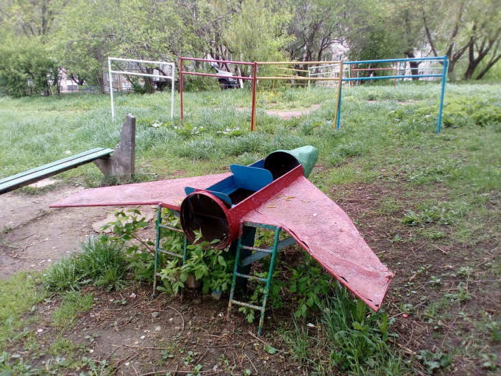 Как выглядели детские площадки в советской Перми