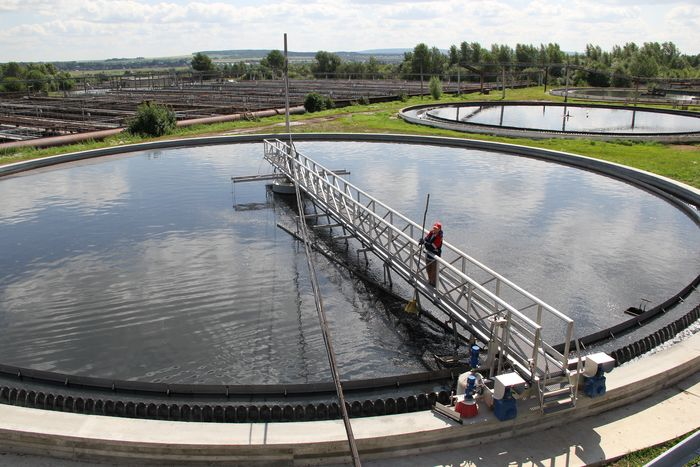 Биологическим очистным сооружениям в Гляденово исполнилось 50 лет