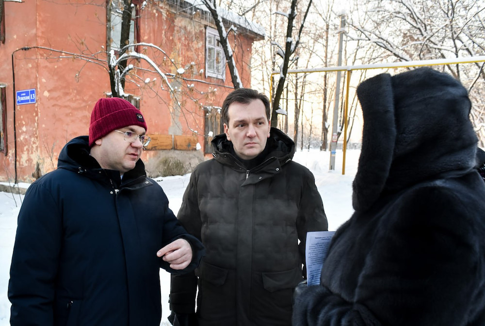 Мэр Перми Эдуард Соснин посетил с рабочим выездом Кировский район