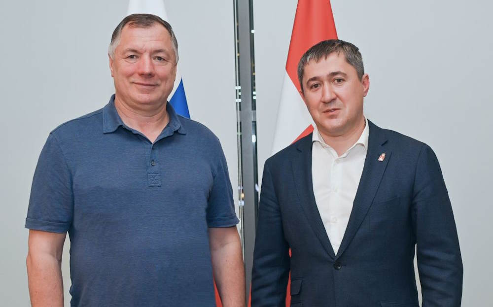 Прикамье посетил зампред правительства РФ по строительству Хуснуллин