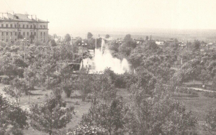 Фонтан в Перми