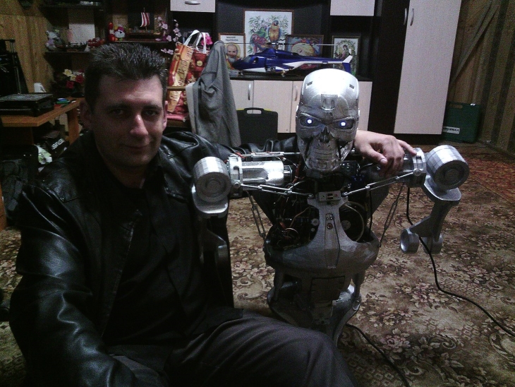 Пермский программист, создатель робота Терминатора модели Т800 Александр Осипович 