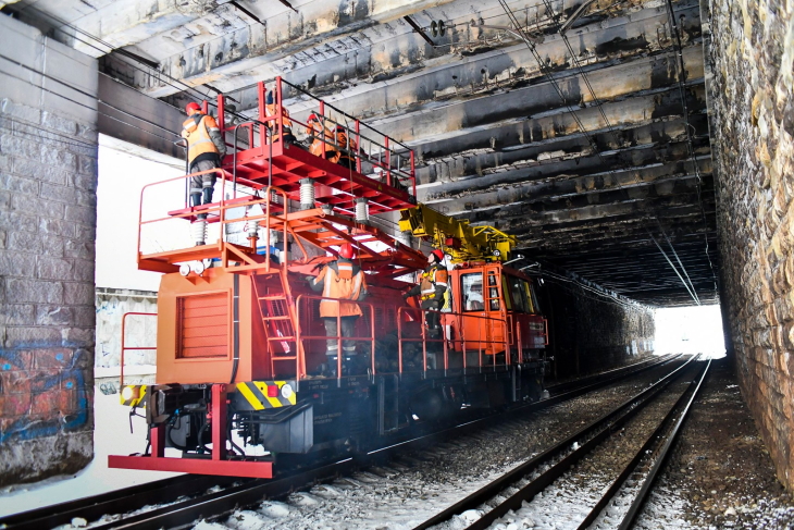 Ремонт путепровода на Монастырской завершится раньше сроков