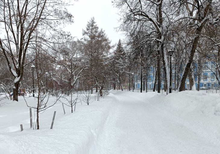 Зима в Перми