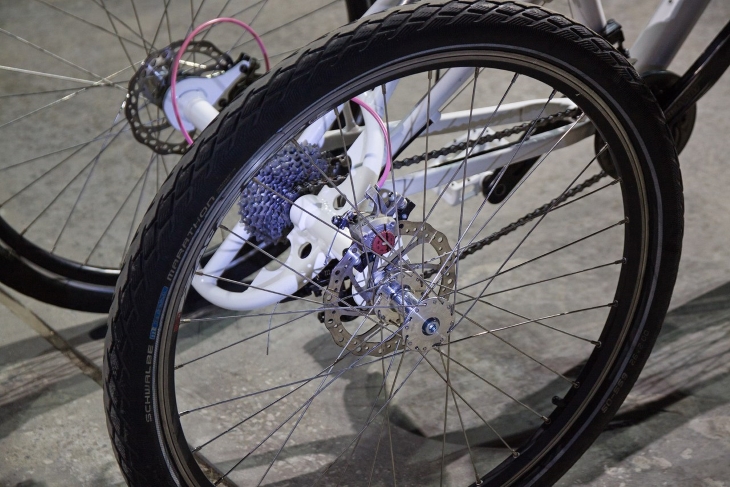 Пермяк разработал устройство, превращающее обычный велосипед в трехколесный