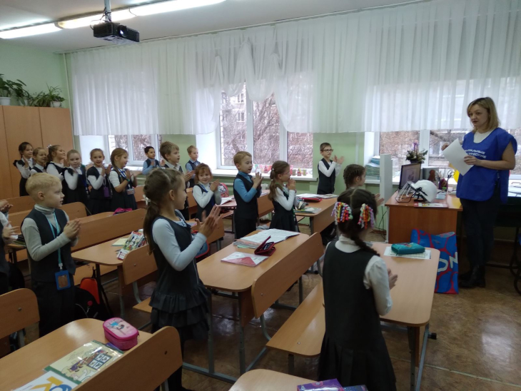 Первоклассники гимназии № 33 города Перми благодаря энергетикам «Пермэнерго» открыли для себя мир безопасного электричества