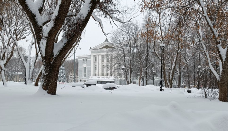 Зима Пермь