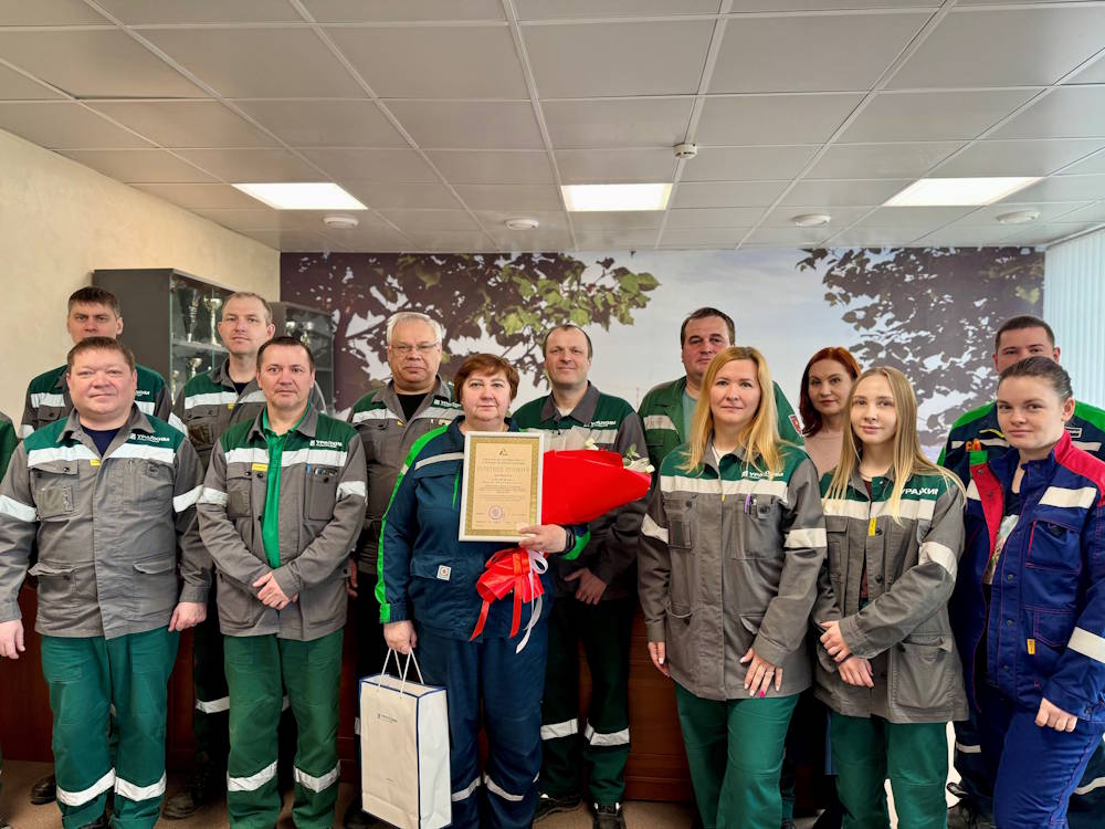 Сотрудник «Азота» удостоен ведомственной наградой