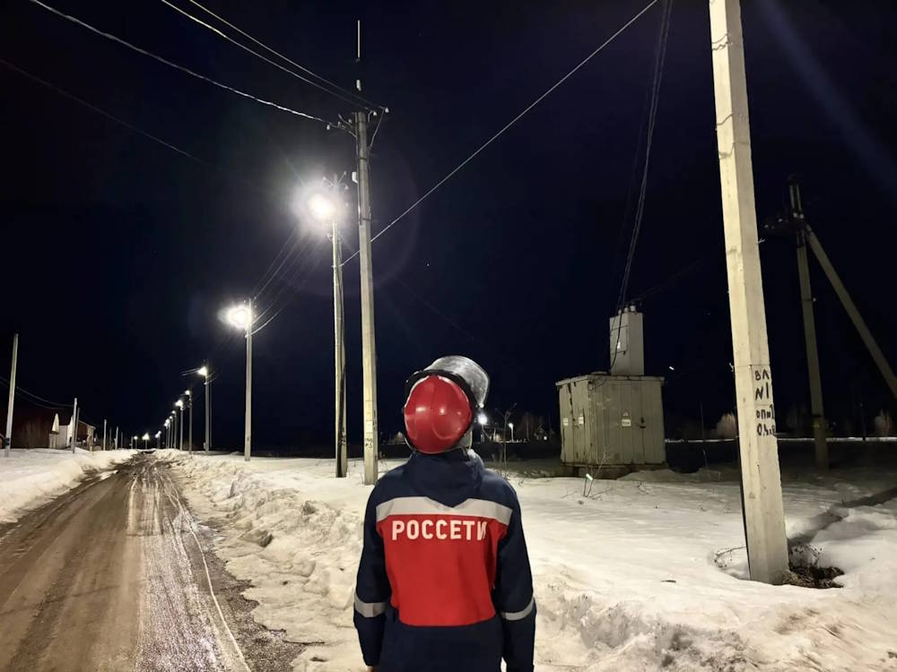 «Россети Урал» выполнили модернизацию системы уличного освещения в городе Оса Пермского края 