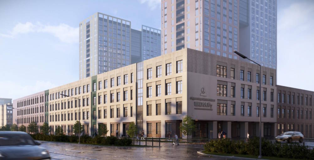 В Перми показали проект новой школы около центрального рынка