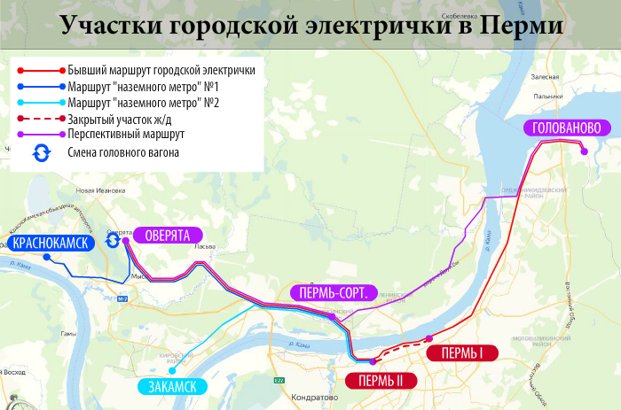 Схема электричек пермь
