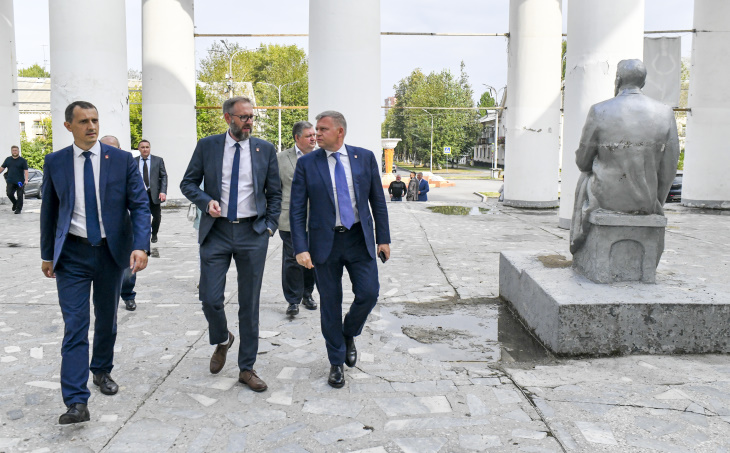 Мэр Перми Алексей Дёмкин совершил рабочую поездку по Орджоникидзевскому району