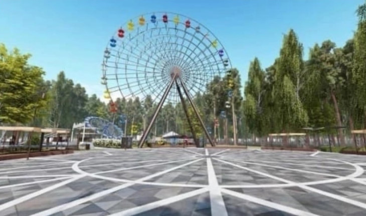 В Закамске реконструируют парк «Счастье есть»