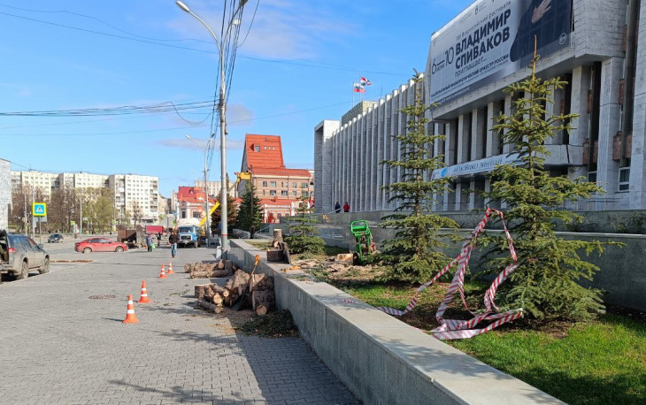 Снос деревьев Пермь