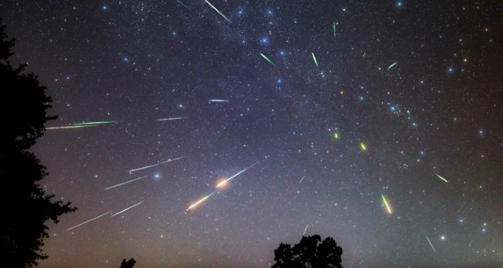 В ночь на 12 августа пермяки смогут наблюдать пик метеорного потока Персеиды
