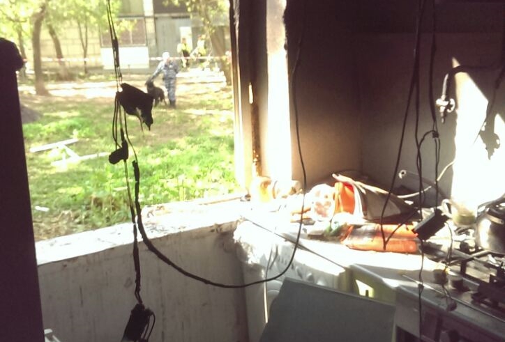 Начался ремонт дома на ул Свиязева, пострадавшего от взрыва газа