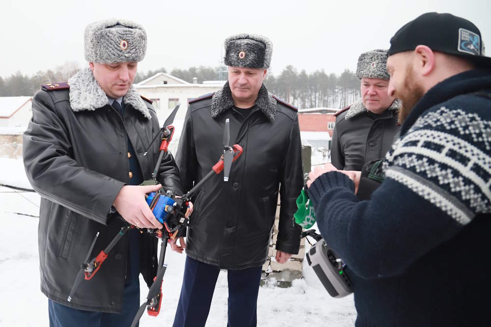 В Пермском крае ФСИН впервые провела эксперимент по охране колонии беспилотником