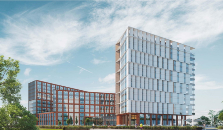 Как будет выглядеть гостиничный комплекс на месте ДК «Телта»