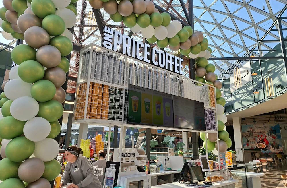 В Перми открылась кофейня сети One Price Coffee