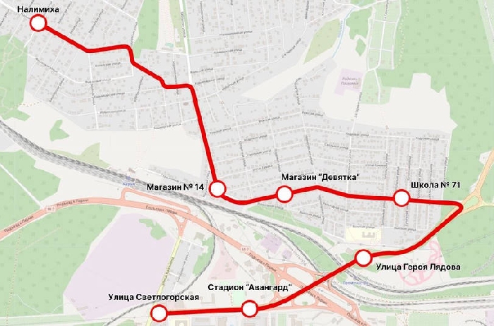 В Кировском районе Перми готовится к запуску новый автобусный маршрут