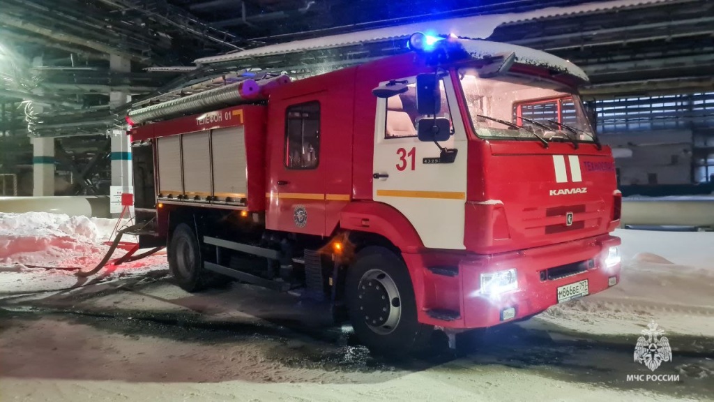 Пожар на установке «Сибура» не привел к вредным выбросам в атмосферу