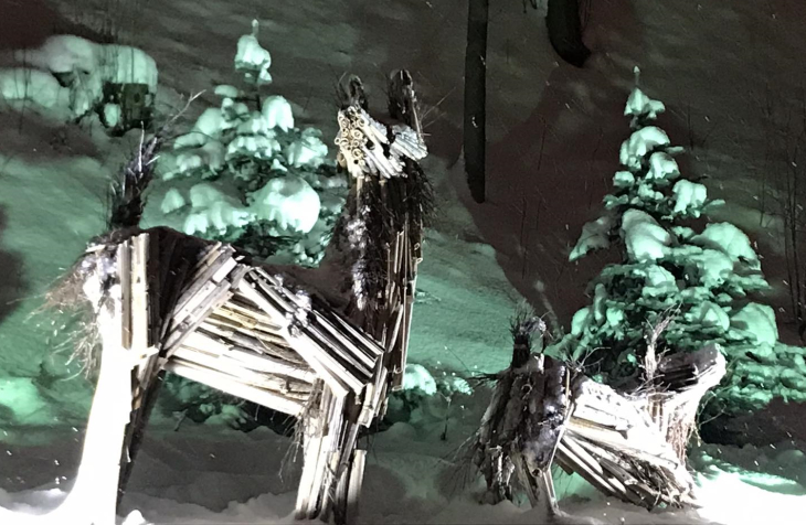 Скульптурная композиция была создана для фестиваля «12».