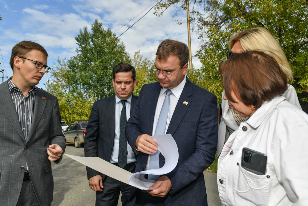 Мэр Перми Эдуард Соснин начал серию рабочих выездов в районы города