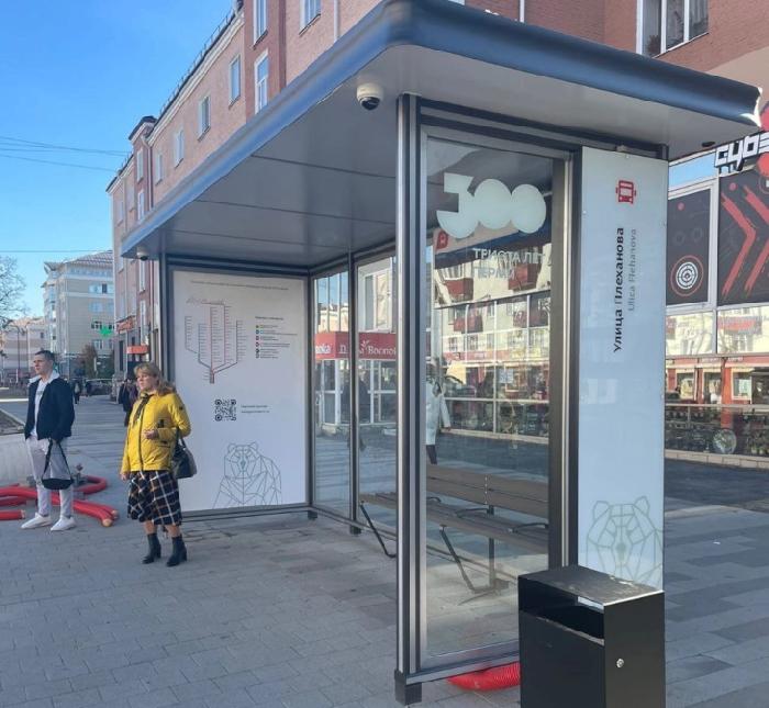 Новые «умные остановки» появятся на 11 улицах Перми