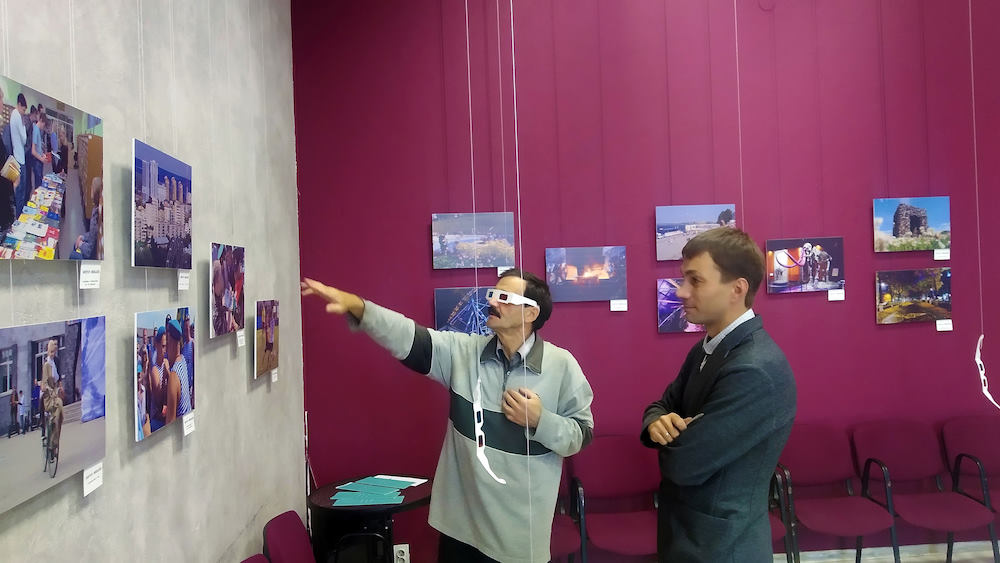 В Перми открылась выставка 3D-фотографий о городе