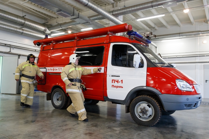 В Перми открылось новое пожарное депо