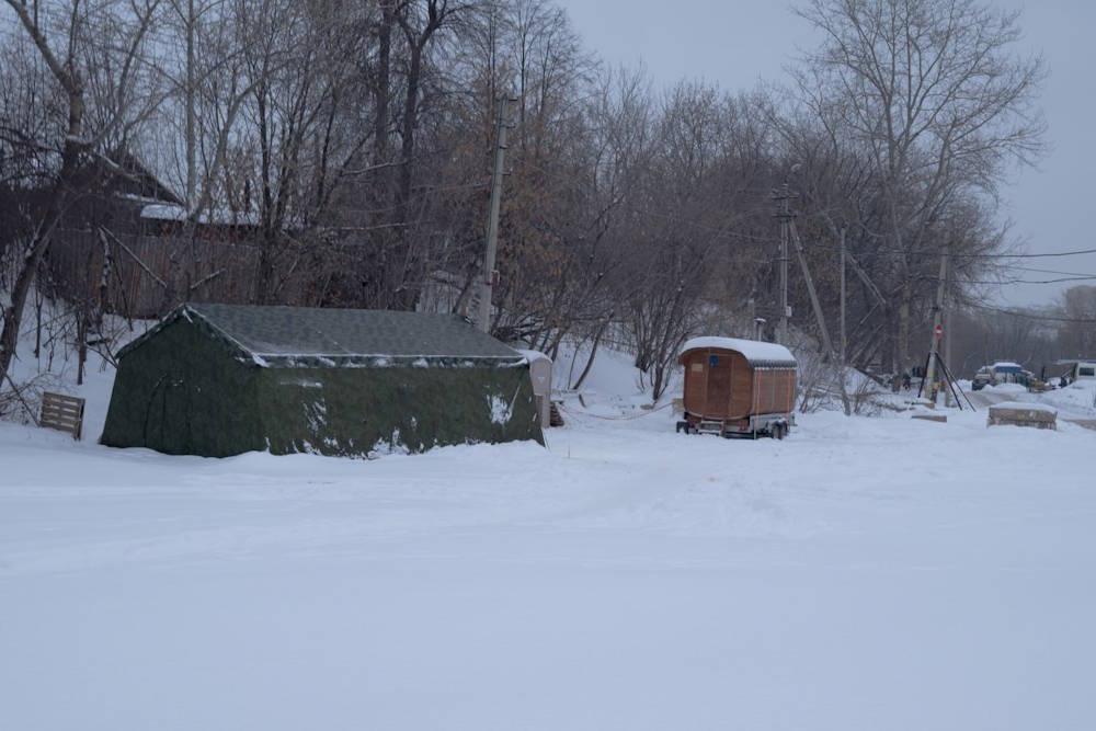 Палатка для бездомных этой зимой будет работать на улице Героев Хасана