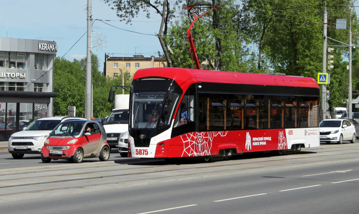 Этой зимой Пермь получит 15 новых трамваев «Львенок»