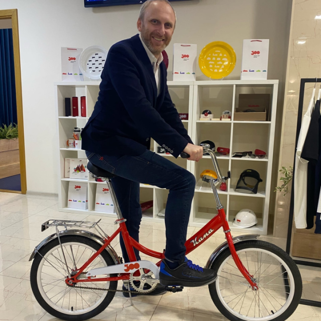 В Перми показали брендированный прототип велосипеда «Кама»