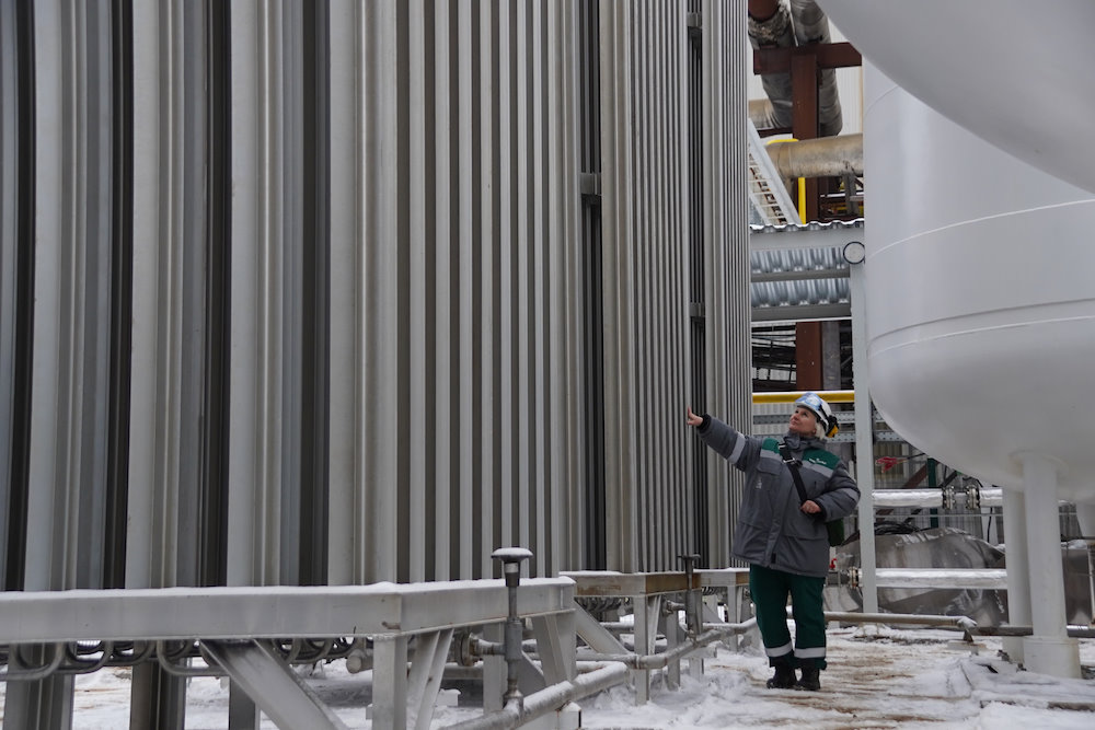 В филиале «Азот» внедрена установка газификации жидкого азота