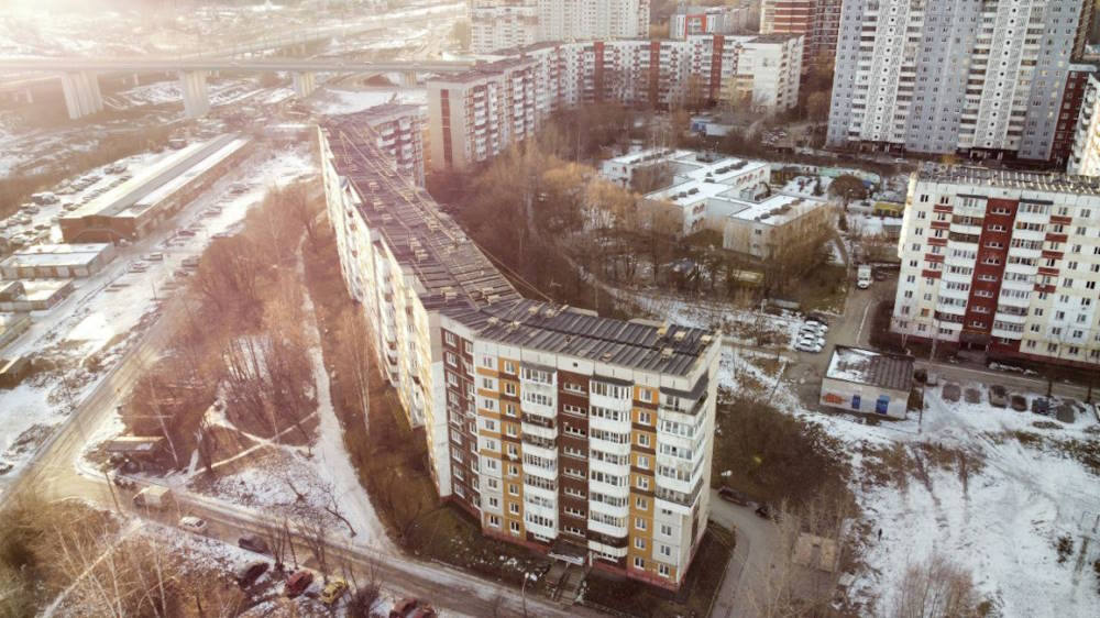 Ремонт фасадов в Перми будут проводить и в зимнее время