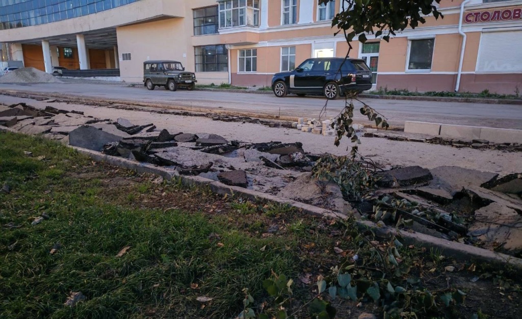 В верхней части пермской набережной расширят тротуар